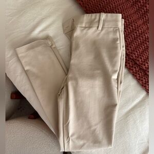 H&M Women’s straight leg Cream Chinos